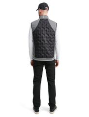 Abacus - Mens Grove hybrid vest - spring jackets - black/antracit - 3