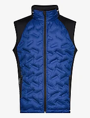 Abacus - Mens Grove hybrid vest - golf jackets - dk.cobalt/black - 0