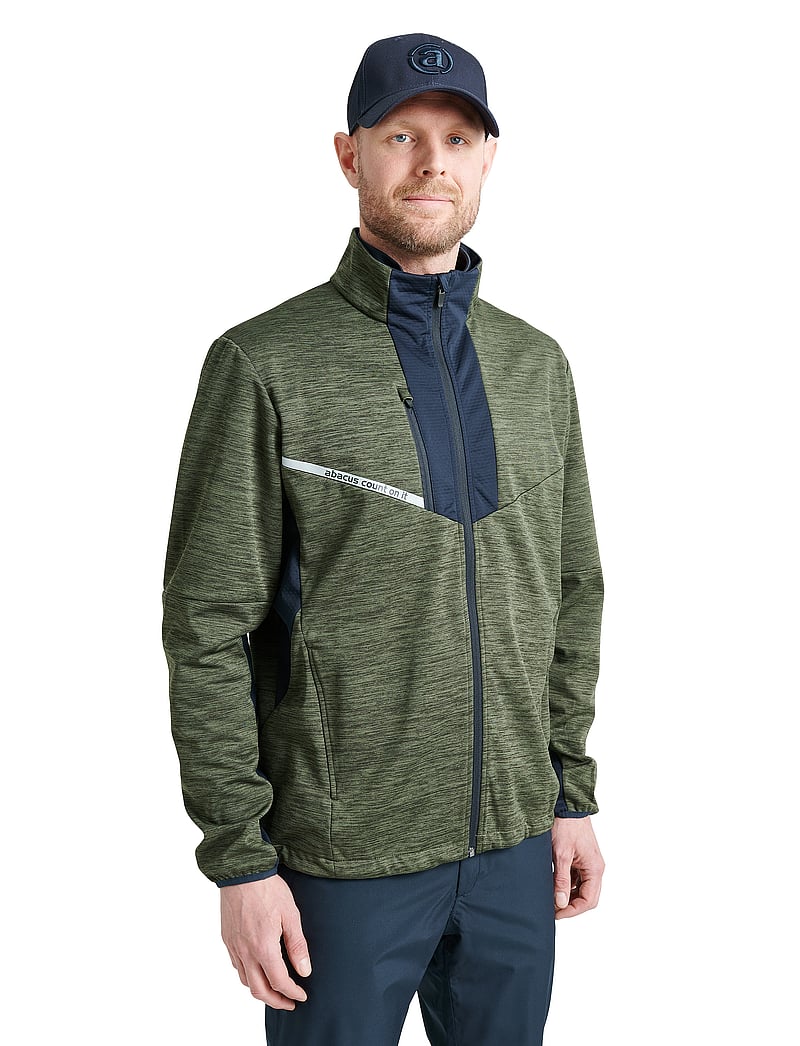 Abacus - Mens Ardfin softshell jacket - golfijakid - forest - 2
