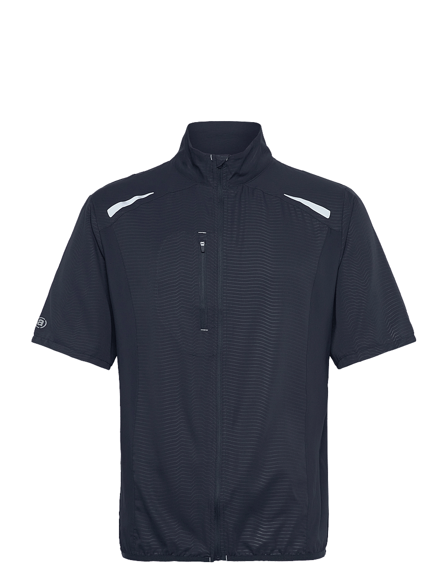Abacus - Mens Lanark stretch windshirt - golfjakkar - navy - 0