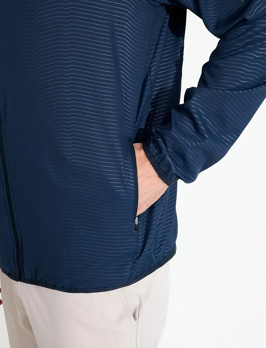 Abacus - Mens Lanark classics stretch windjacket - golfjakker - navy - 5