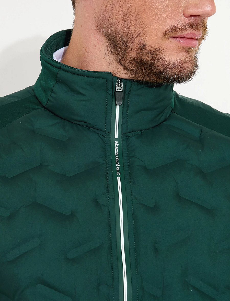 Abacus - Mens Portrush hybrid jacket - golf-jacken - course green - 5
