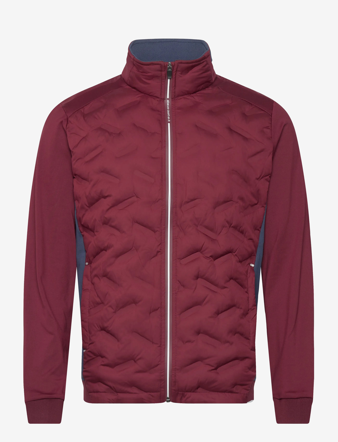 Abacus - Mens Portrush hybrid jacket - golfjakker - cranberry - 1
