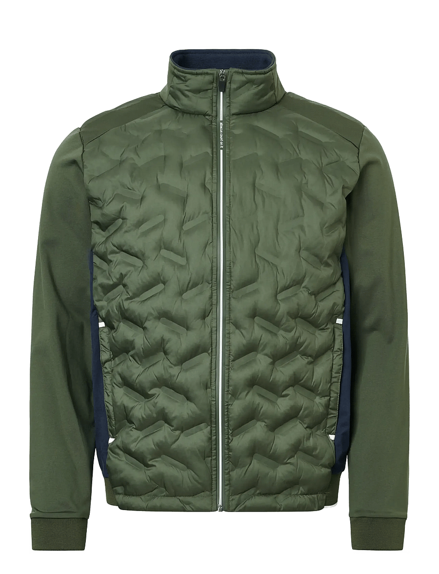 Abacus - Mens Portrush hybrid jacket - golf-jacken - forest - 1