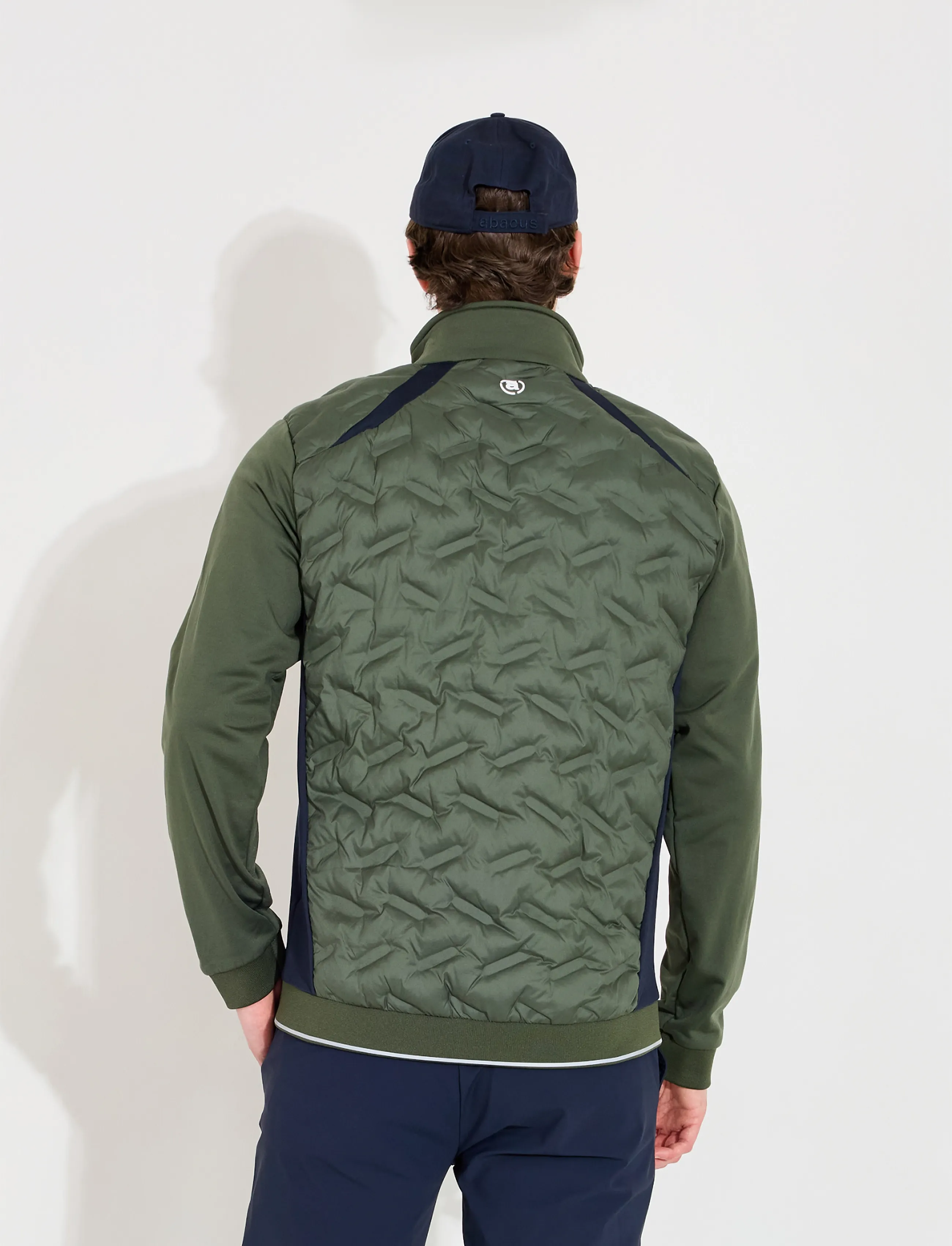 Abacus - Mens Portrush hybrid jacket - golfjakker - forest - 2