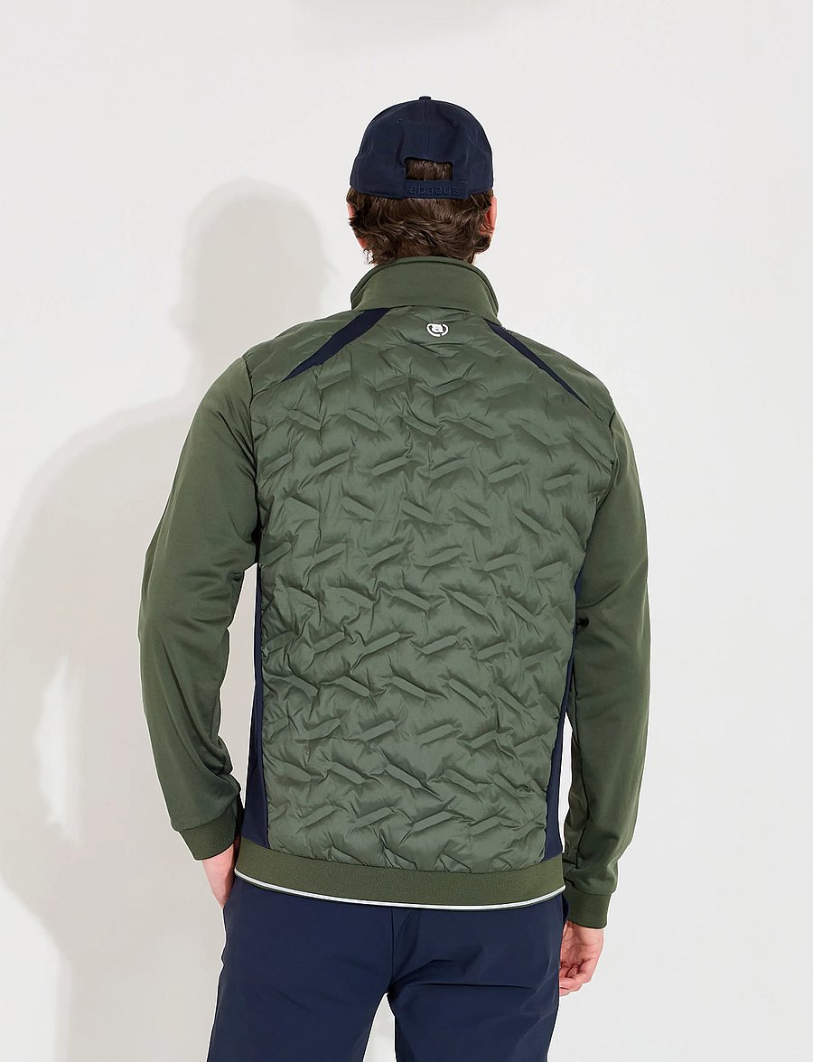 Abacus - Mens Portrush hybrid jacket - golf-jacken - forest - 2