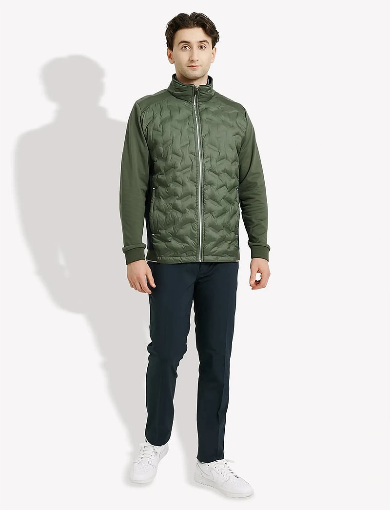 Abacus - Mens Portrush hybrid jacket - golf-jacken - forest - 3