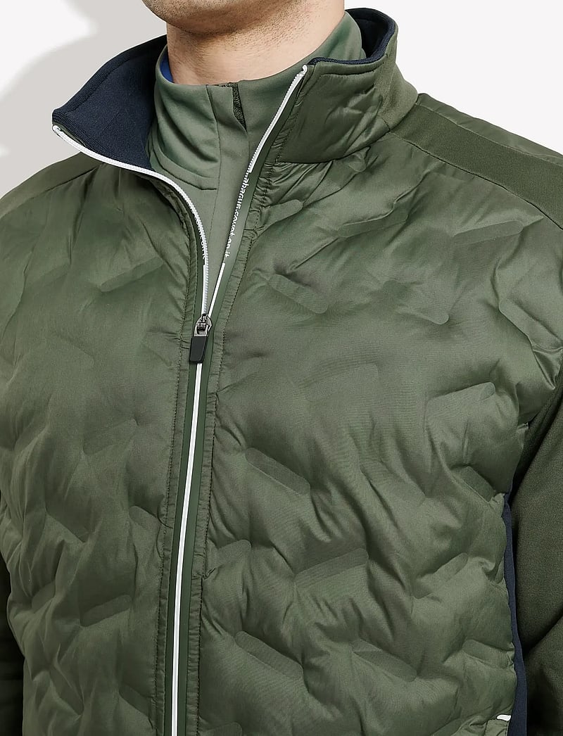 Abacus - Mens Portrush hybrid jacket - golf-jacken - forest - 4