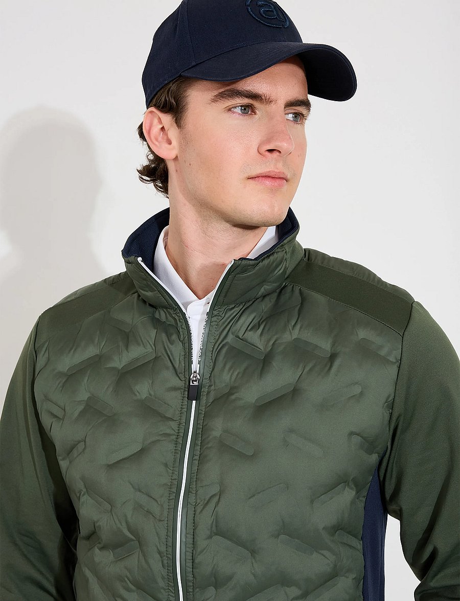 Abacus - Mens Portrush hybrid jacket - golf-jacken - forest - 4