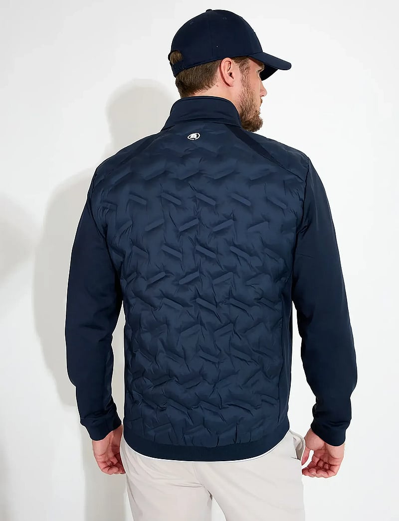 Abacus - Mens Portrush hybrid jacket - golf-jacken - navy - 3