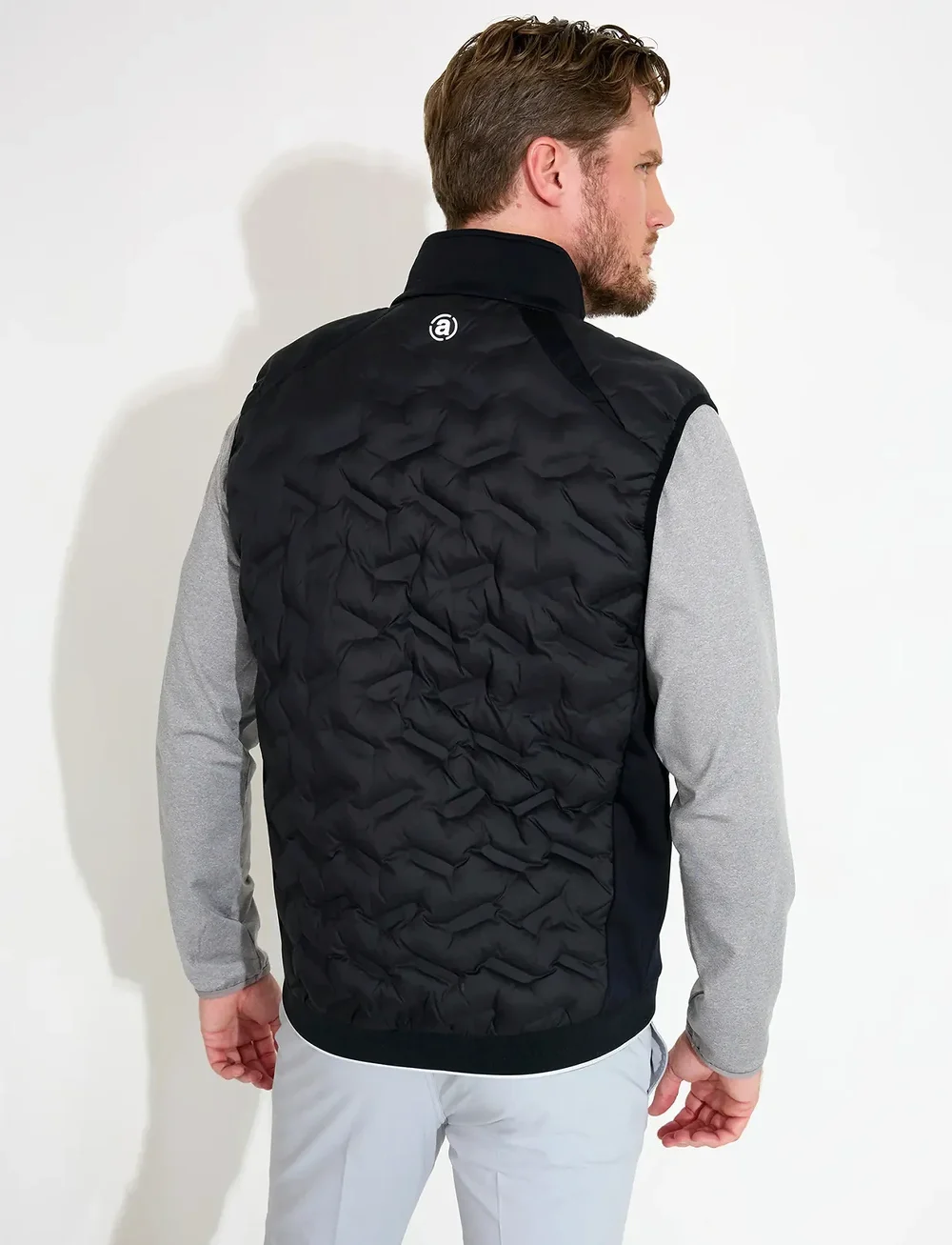 Abacus - Mens Portrush hybrid vest - veste - black - 3