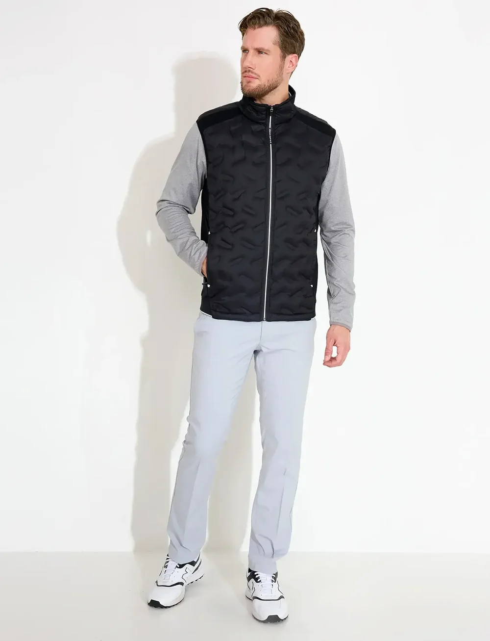 Abacus - Mens Portrush hybrid vest - veste - black - 4