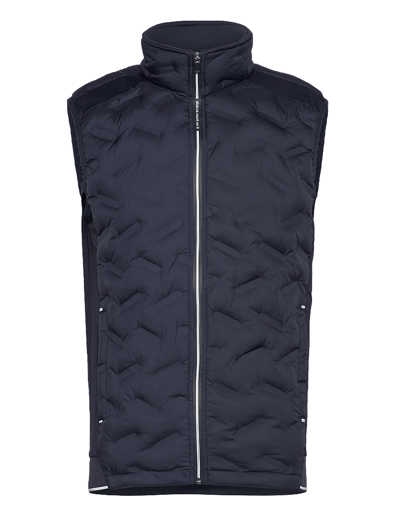 Abacus - Mens Portrush hybrid vest - vests - navy - 1