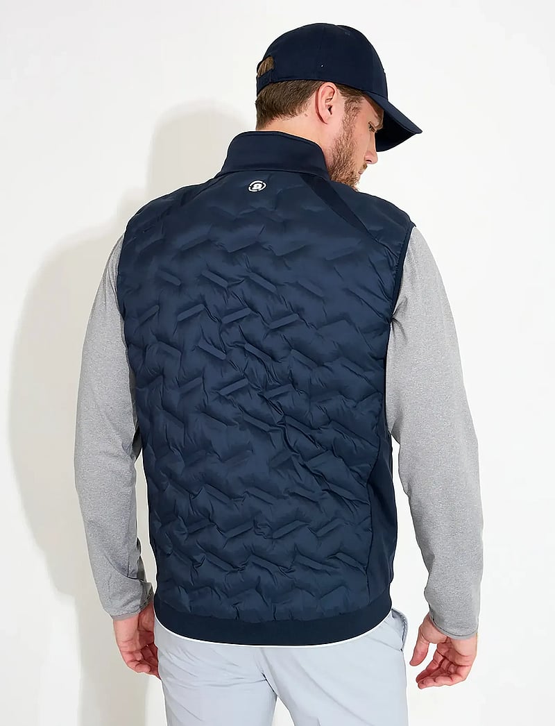 Abacus - Mens Portrush hybrid vest - vests - navy - 3