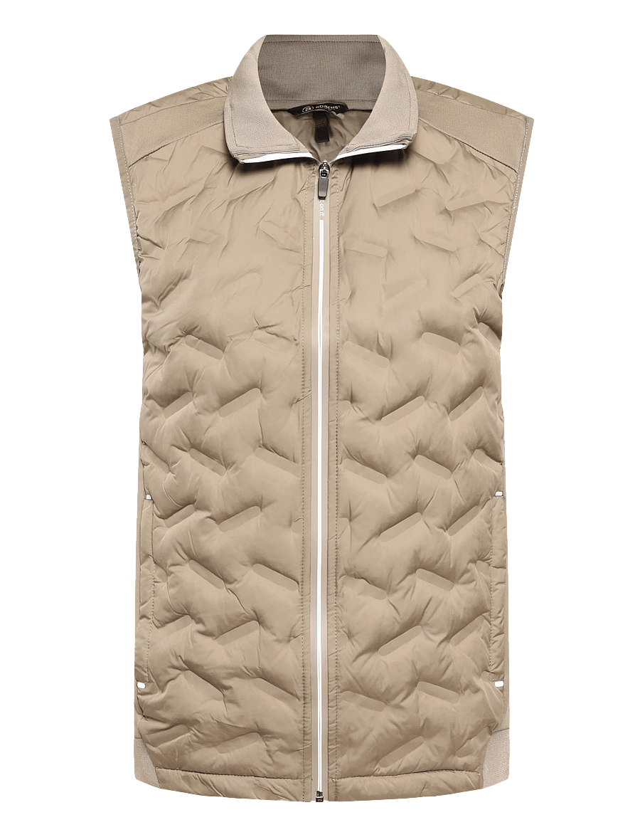 Abacus - Mens Portrush hybrid vest - veste - taupe - 1