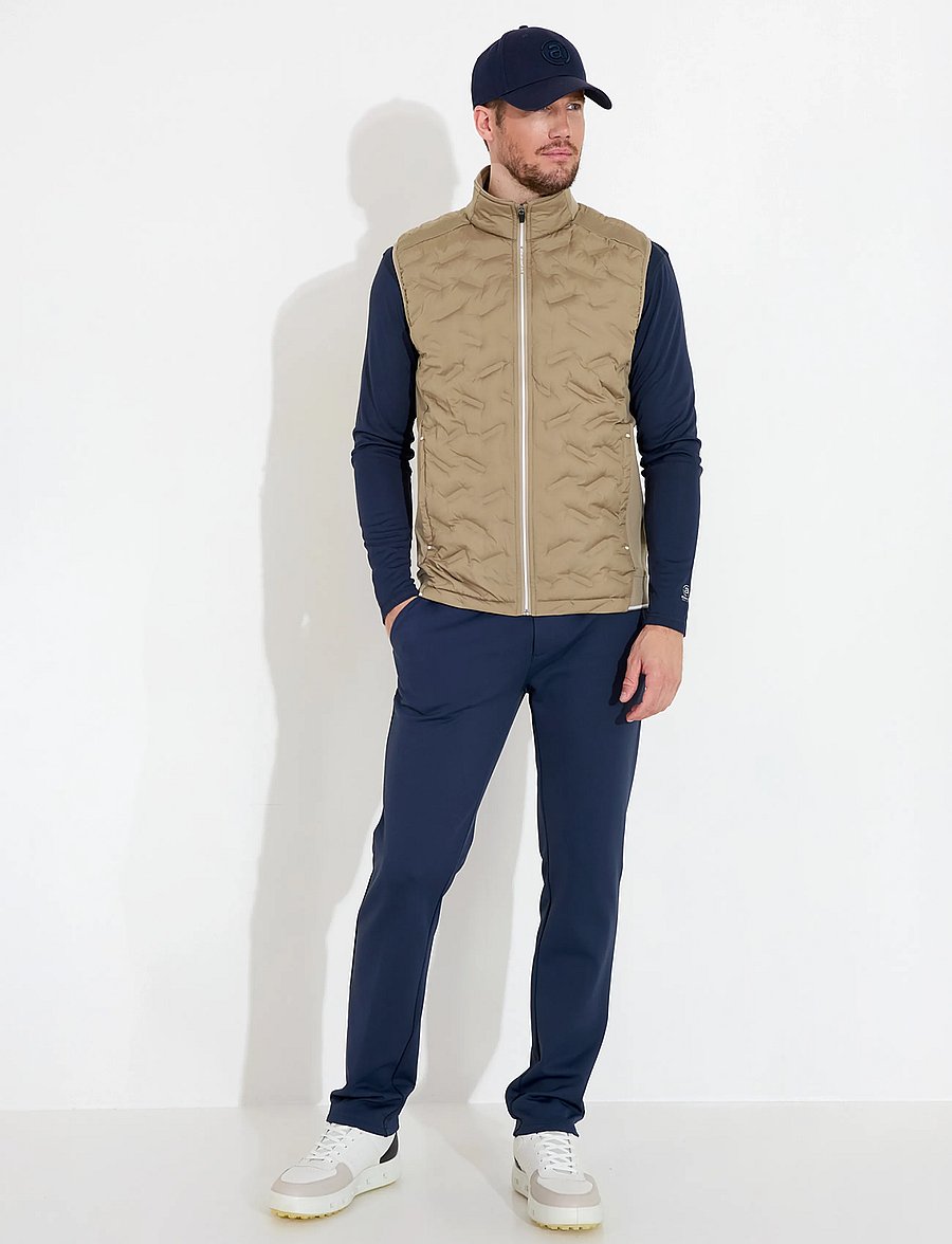 Abacus - Mens Portrush hybrid vest - veste - taupe - 3