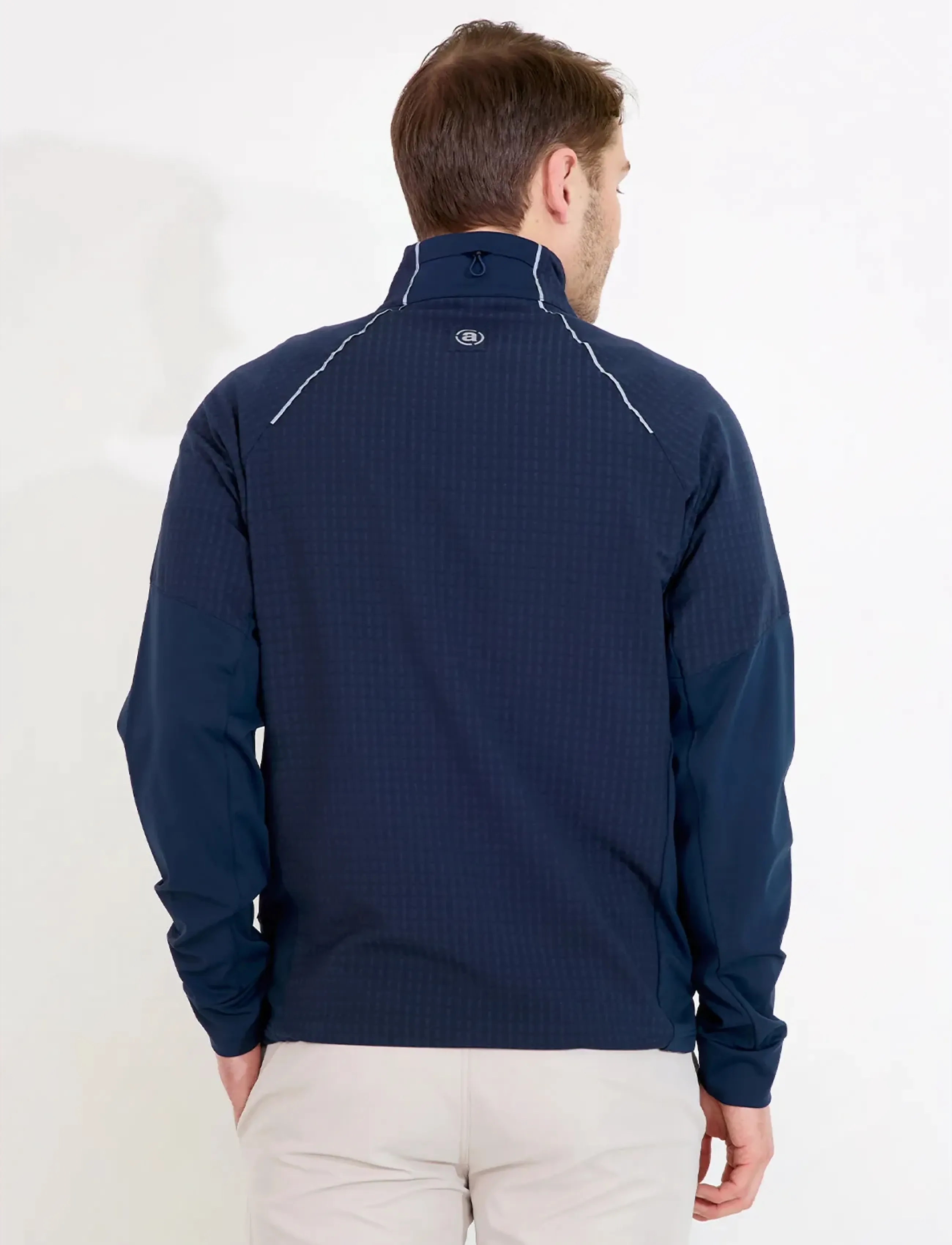 Abacus - Mens Wedge hybrid jacket - golf jackets - navy - 2