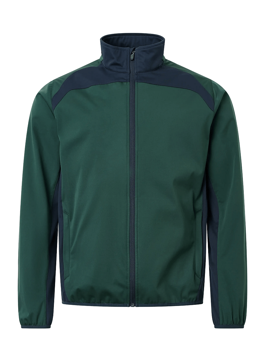 Abacus - Mens Muirfield softshell jacket - golfijakid - course green - 1
