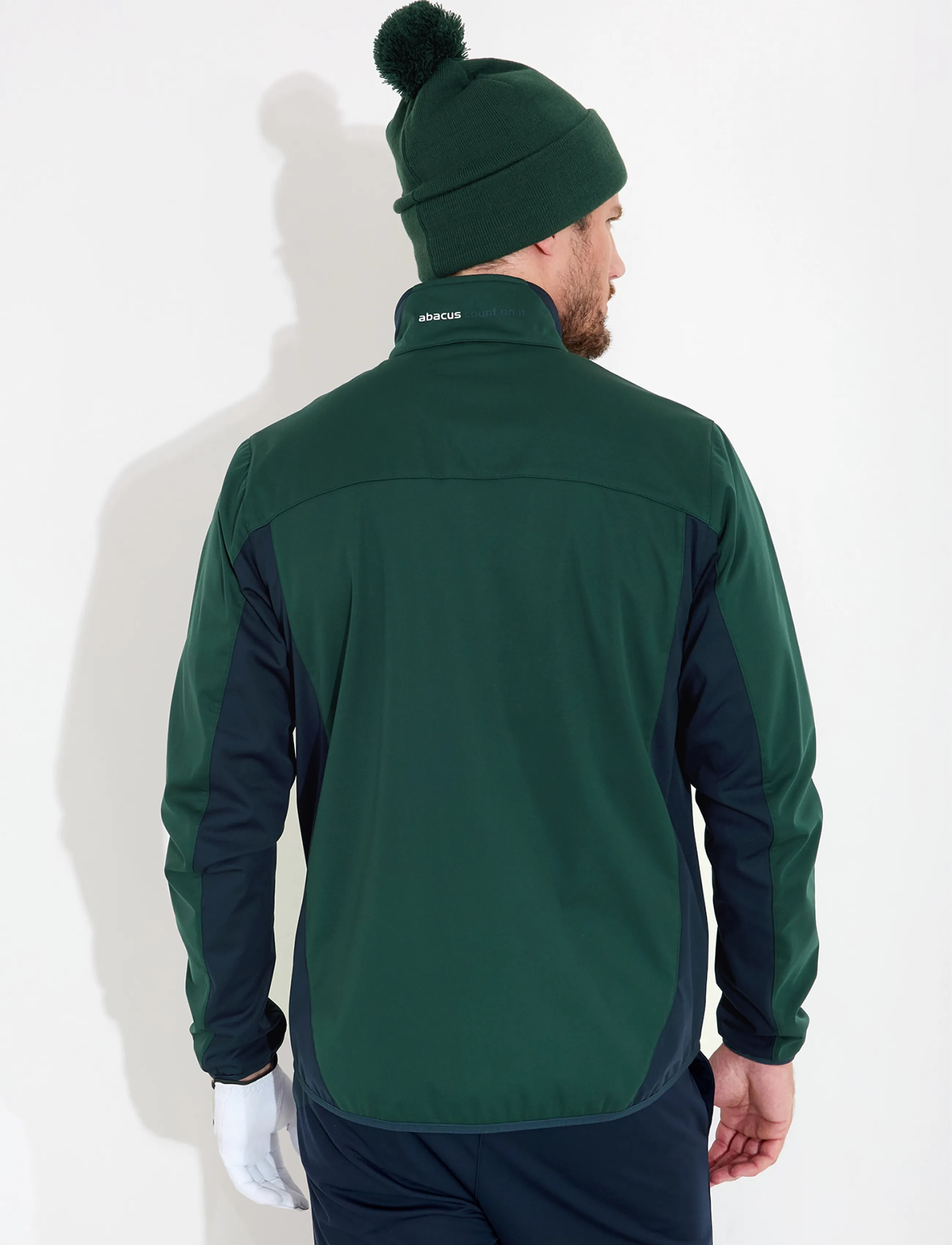 Abacus - Mens Muirfield softshell jacket - golfijakid - course green - 2
