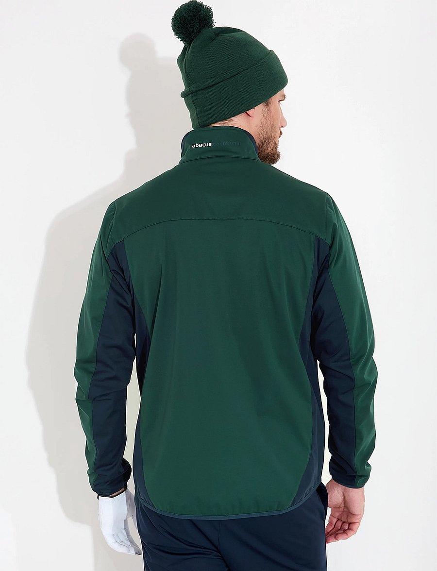 Abacus - Mens Muirfield softshell jacket - golfijakid - course green - 2