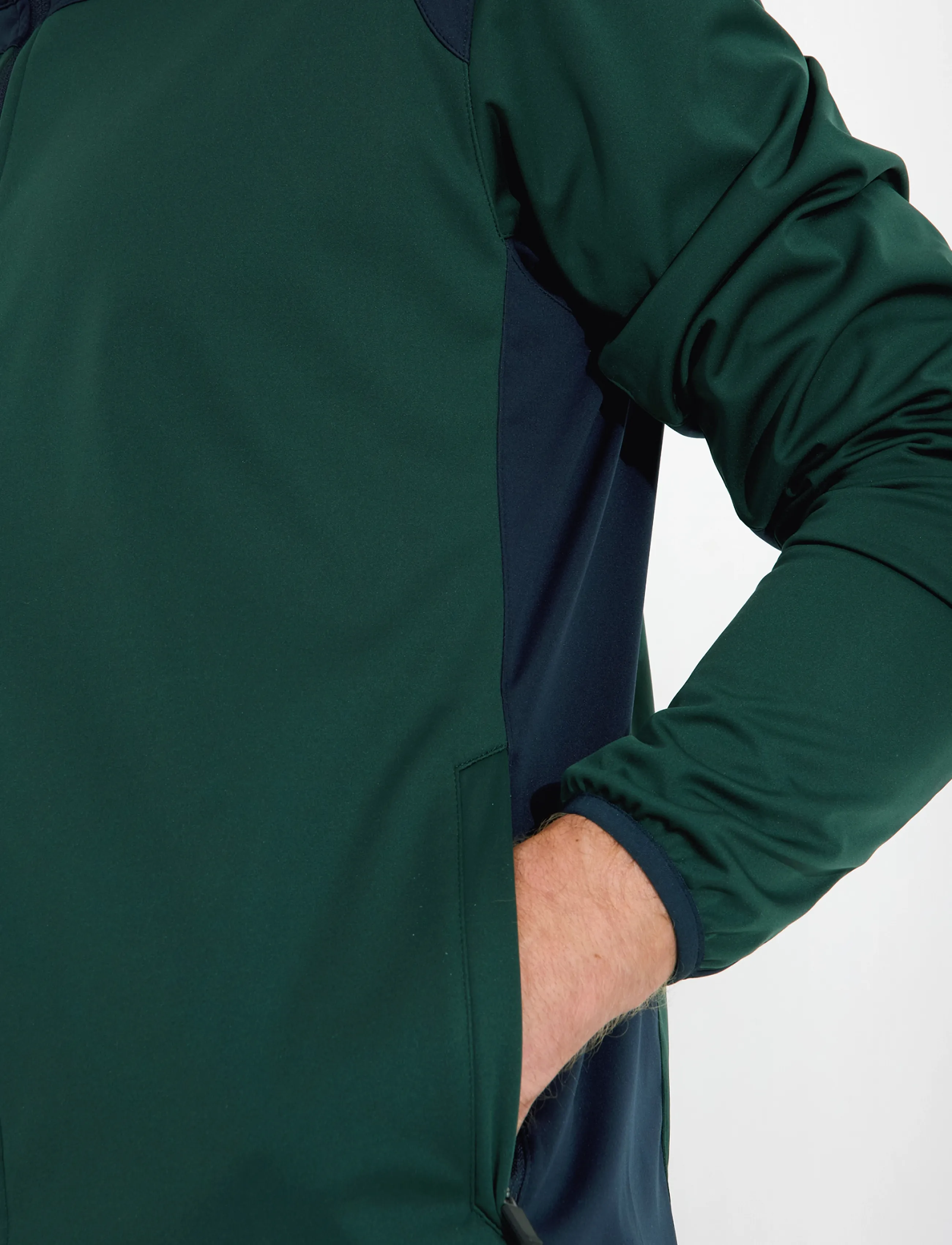 Abacus - Mens Muirfield softshell jacket - golfijakid - course green - 4