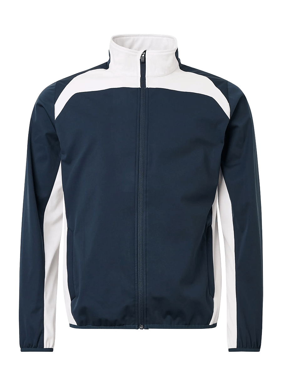 Abacus - Mens Muirfield softshell jacket - golf-jacken - navy/clam - 1