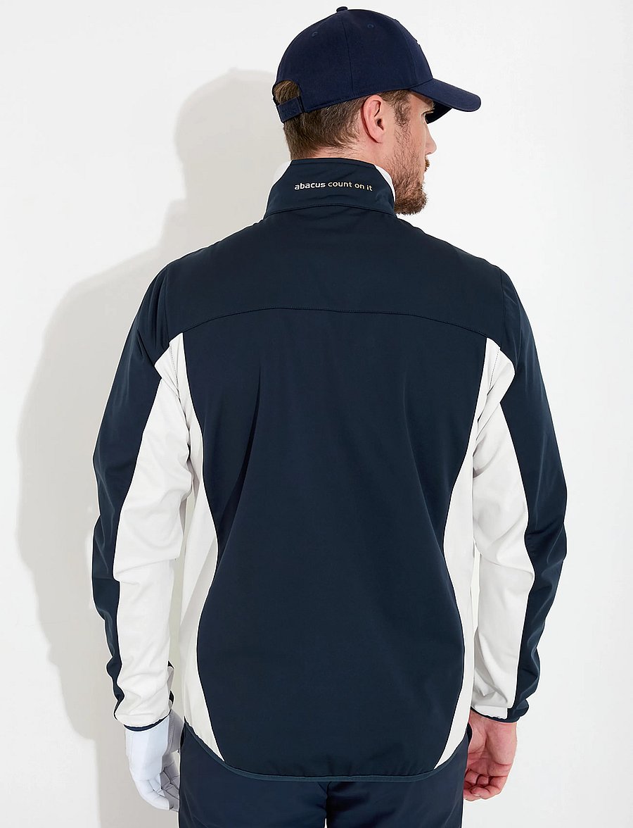 Abacus - Mens Muirfield softshell jacket - golf-jacken - navy/clam - 2