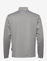 Abacus - Mens Dunbar halfzip fleece - bluzki z długim rękawem - lt.greymelange - 1