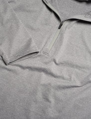 Abacus - Mens Dunbar halfzip fleece - bluzki z długim rękawem - lt.greymelange - 2