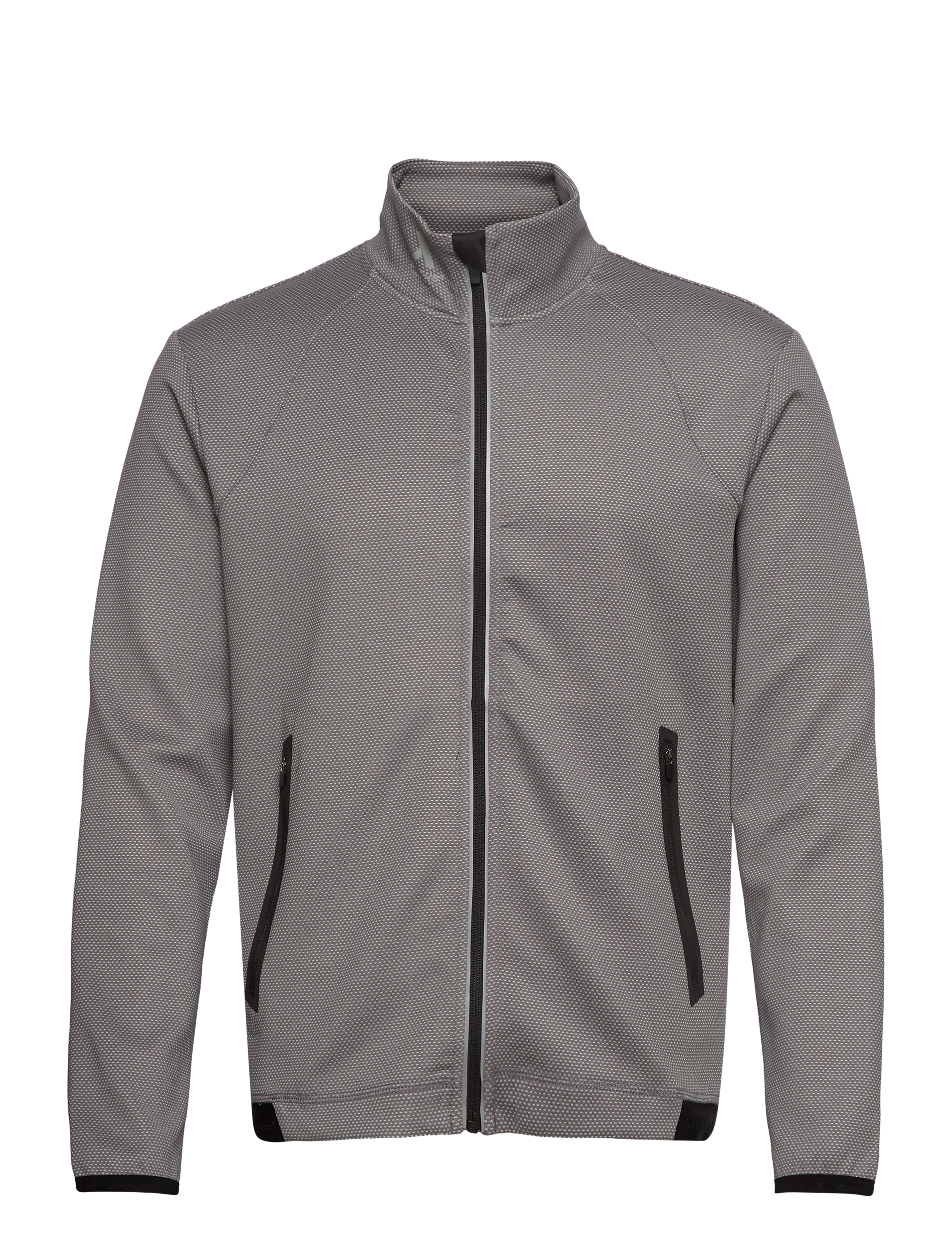 Mens Layer fleece jacket - GREYMELANGE