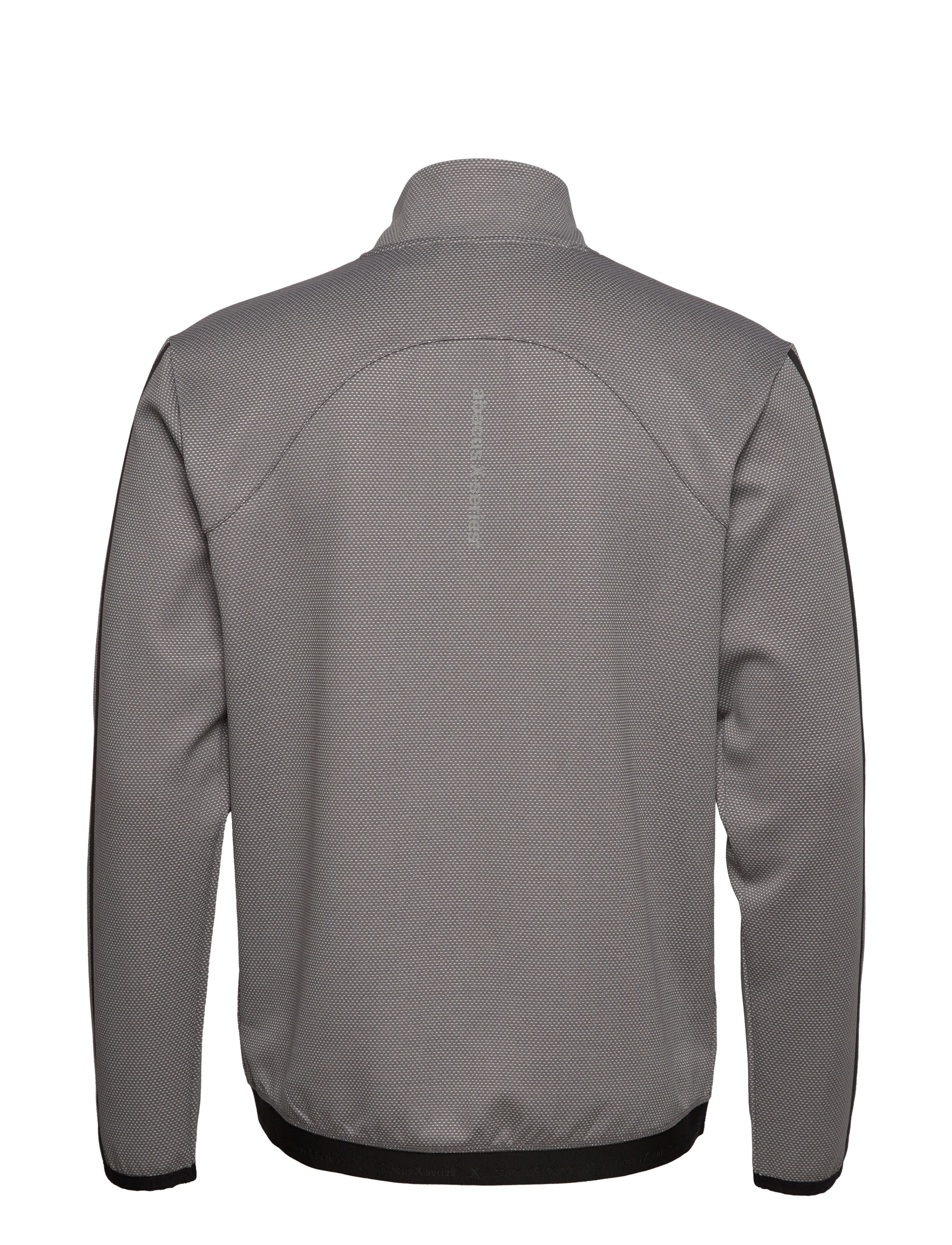 Abacus - Mens Layer fleece jacket - greymelange - 1