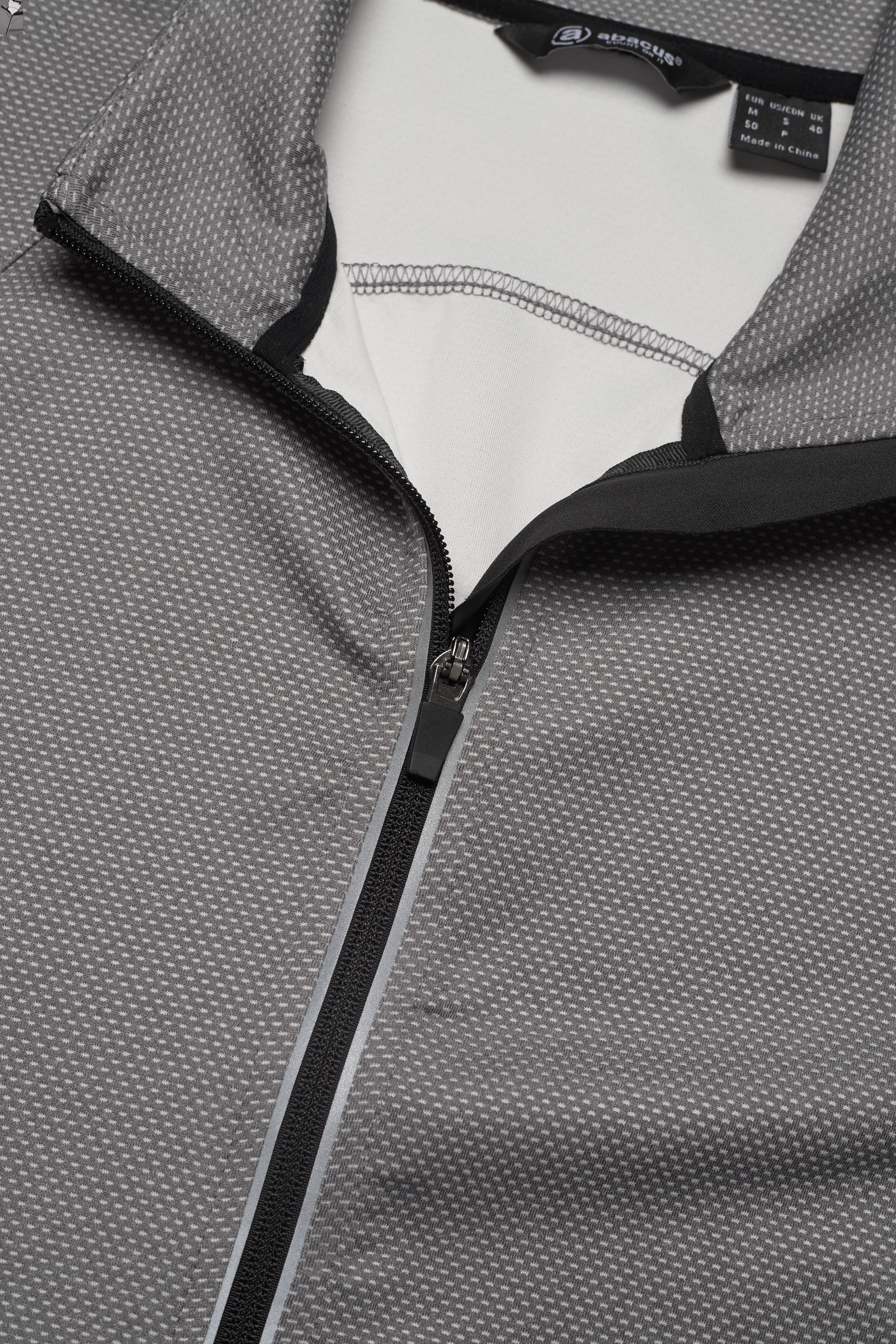 Abacus - Mens Layer fleece jacket - greymelange - 4