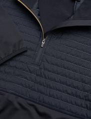 Abacus - Mens Gleneagles thermo midlayer - mid layer jackets - navy/harvest - 2