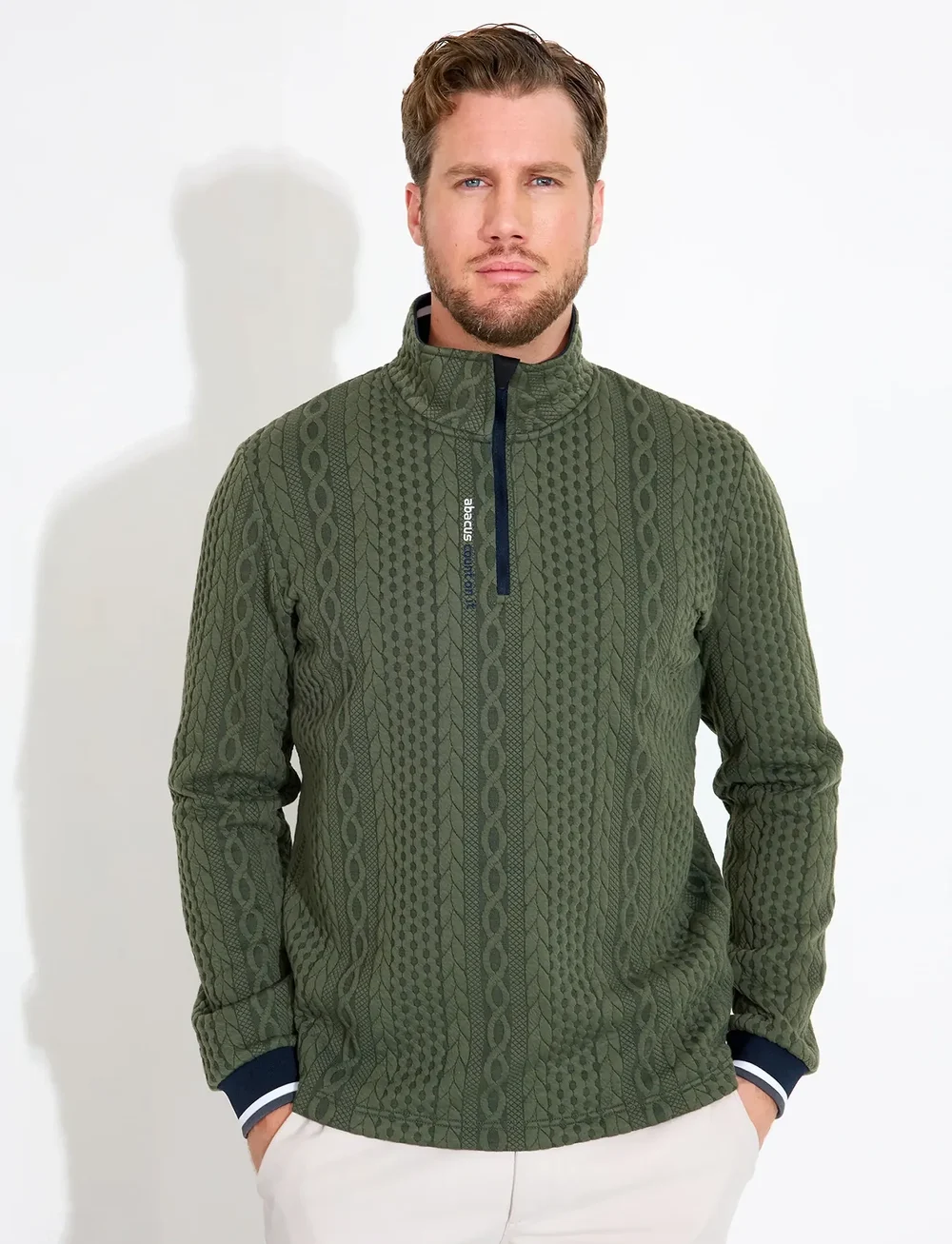 Abacus - Mens Woburn midlayer - fleece & midlayer - forest - 0