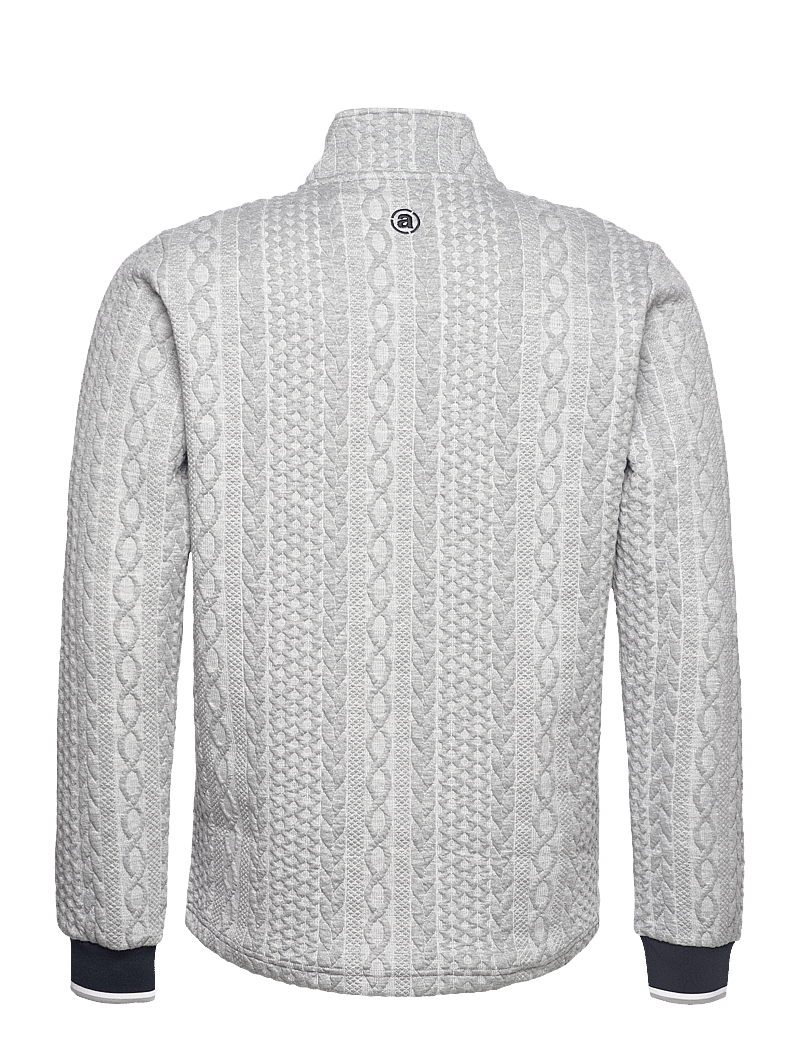 Abacus - Mens Woburn midlayer - fleece & mellanlager - lt.greymelange - 2