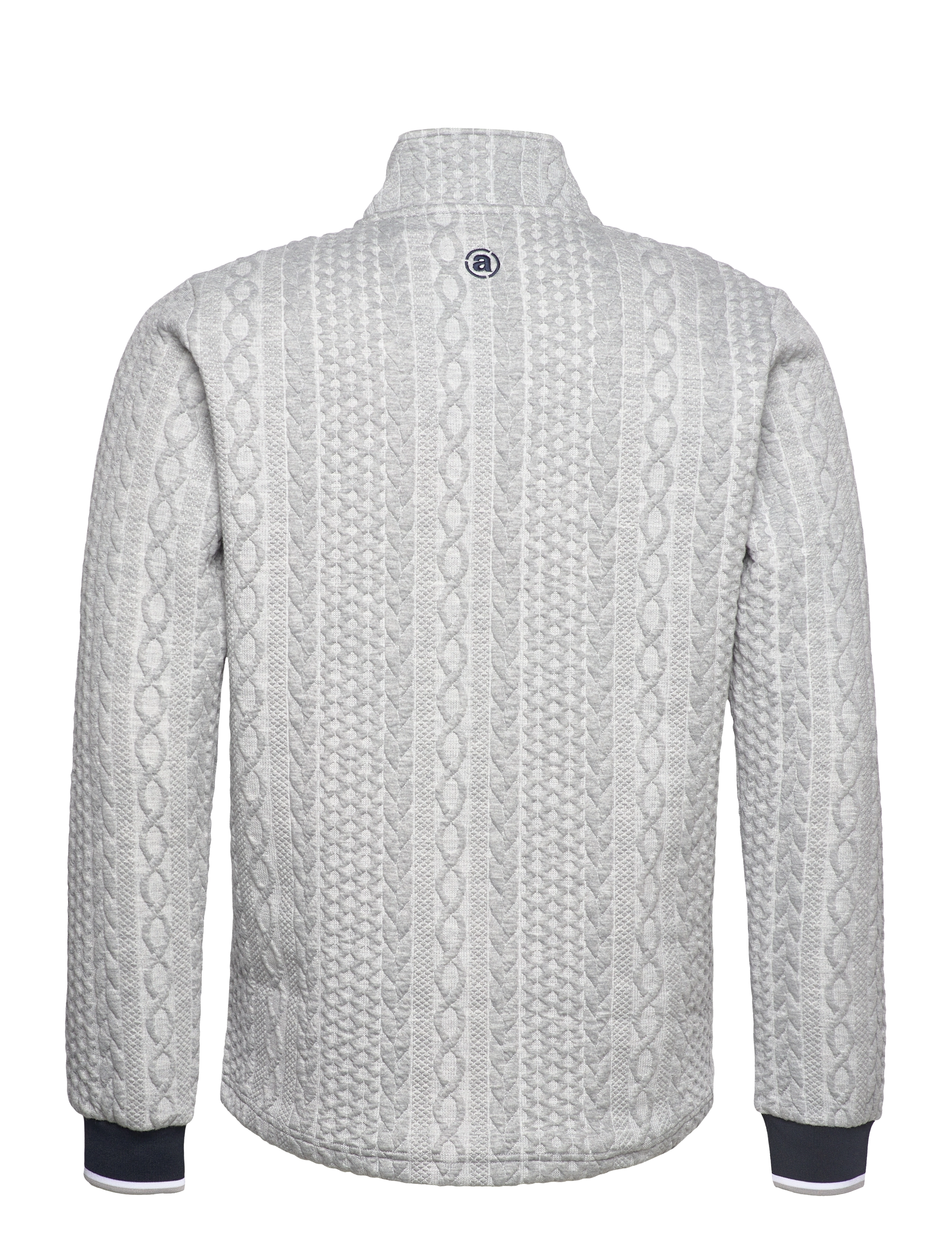 Abacus - Mens Woburn midlayer - fleeces & midlayers - lt.greymelange - 2