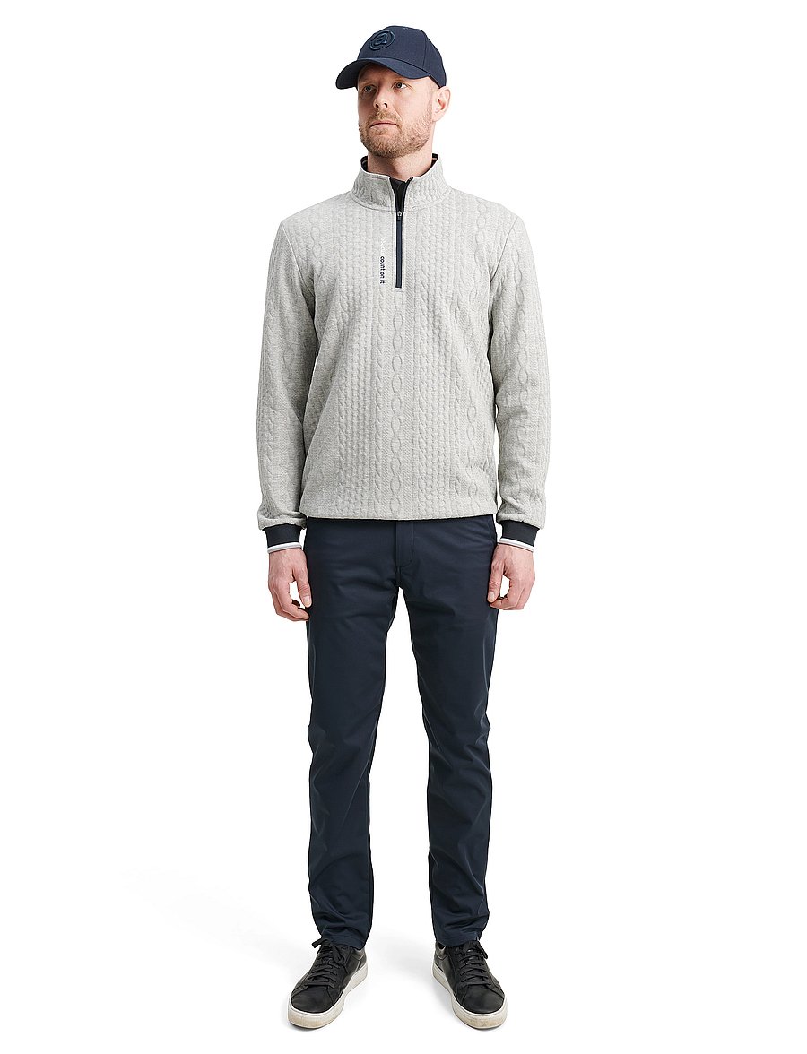 Abacus - Mens Woburn midlayer - kampsunid ja vahekihid - lt.greymelange - 0