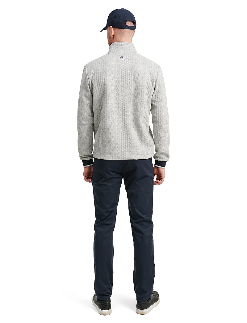 Abacus - Mens Woburn midlayer - fleece & mellanlager - lt.greymelange - 3