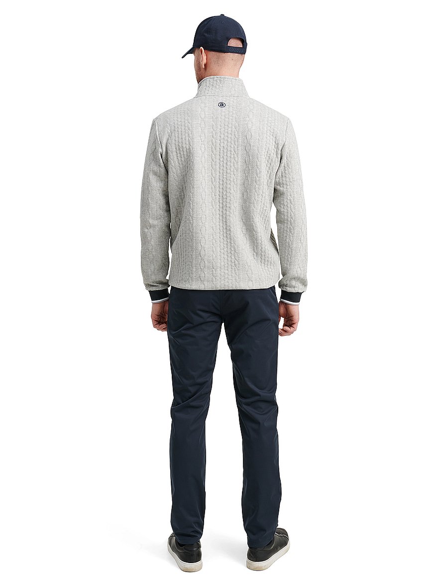 Abacus - Mens Woburn midlayer - kampsunid ja vahekihid - lt.greymelange - 3