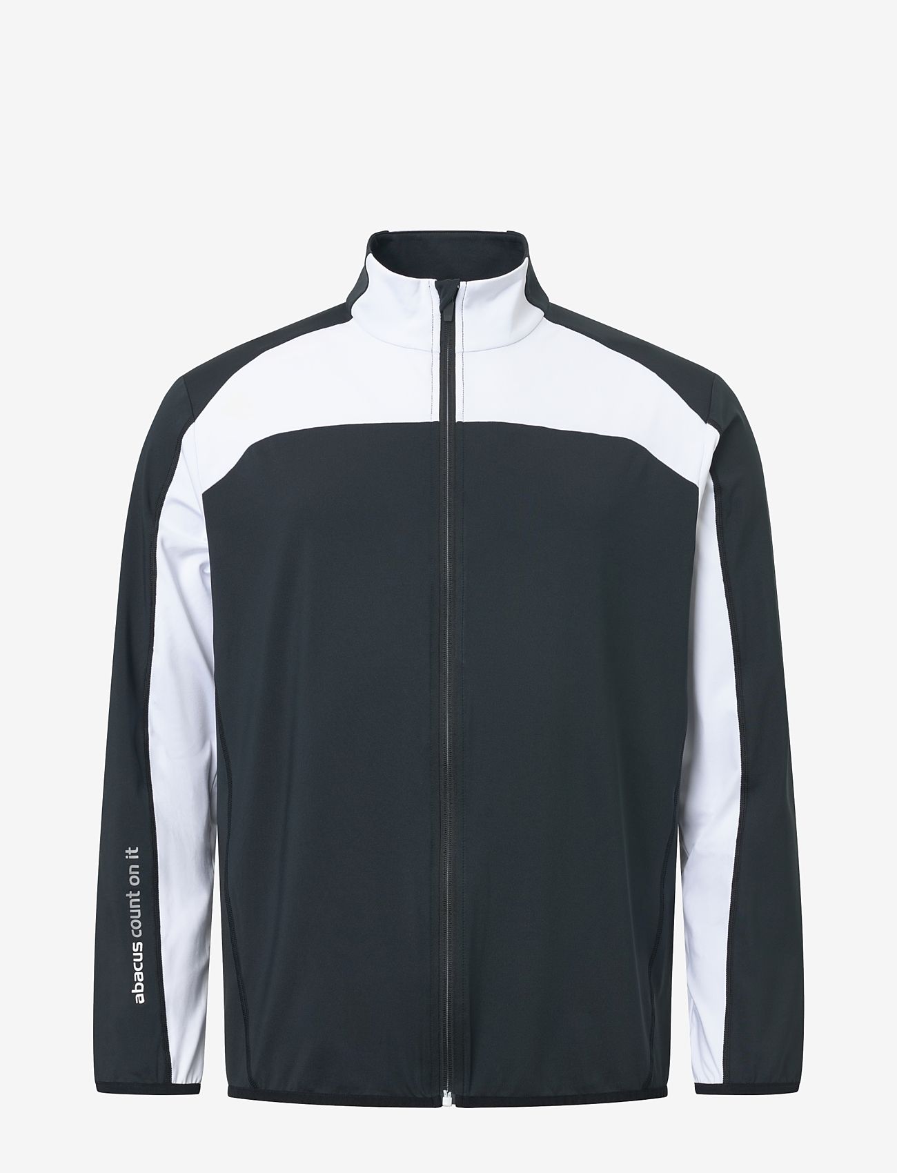 Abacus - Mens Carlow midlayer jacket - black/white - 0