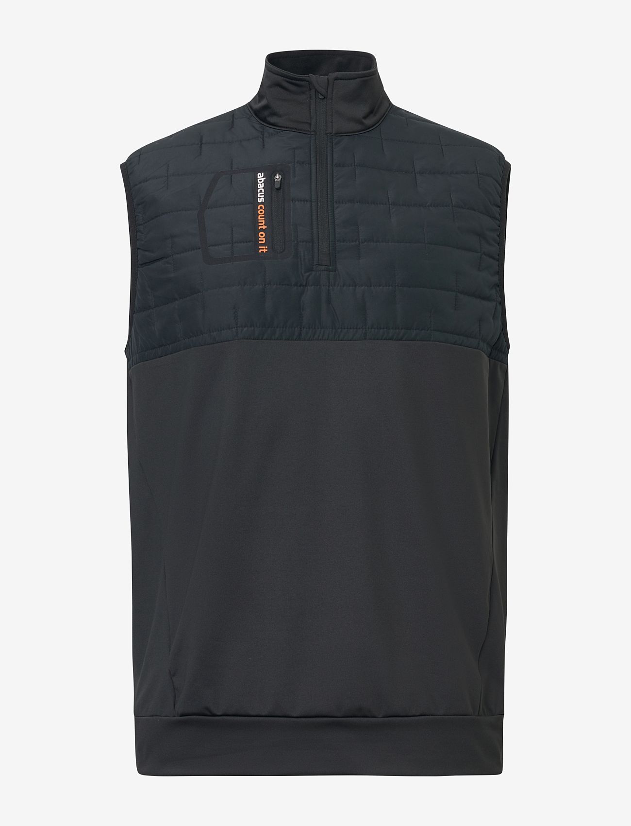 Abacus - Mens Hoylake midlayer vest - black - 0