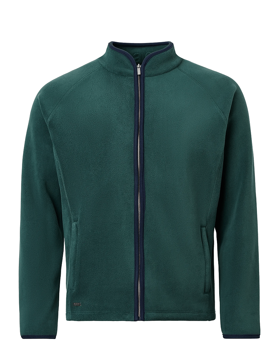 Abacus - Mens Foxhills midlayer fullzip - fleece & midlayer - course green - 1
