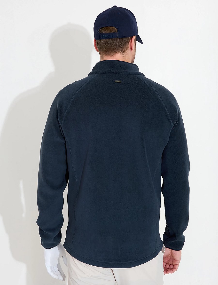 Abacus - Mens Foxhills midlayer fullzip - fleece og mellemlag - navy - 2