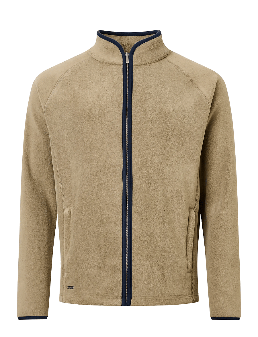 Abacus - Mens Foxhills midlayer fullzip - fleece & midlayer - taupe - 1