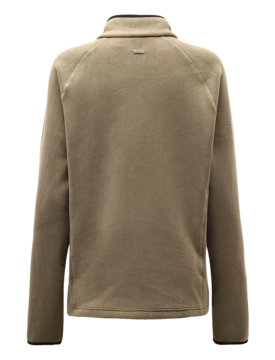 Abacus - Mens Foxhills midlayer fullzip - polary i odzież ocieplająca - taupe - 2