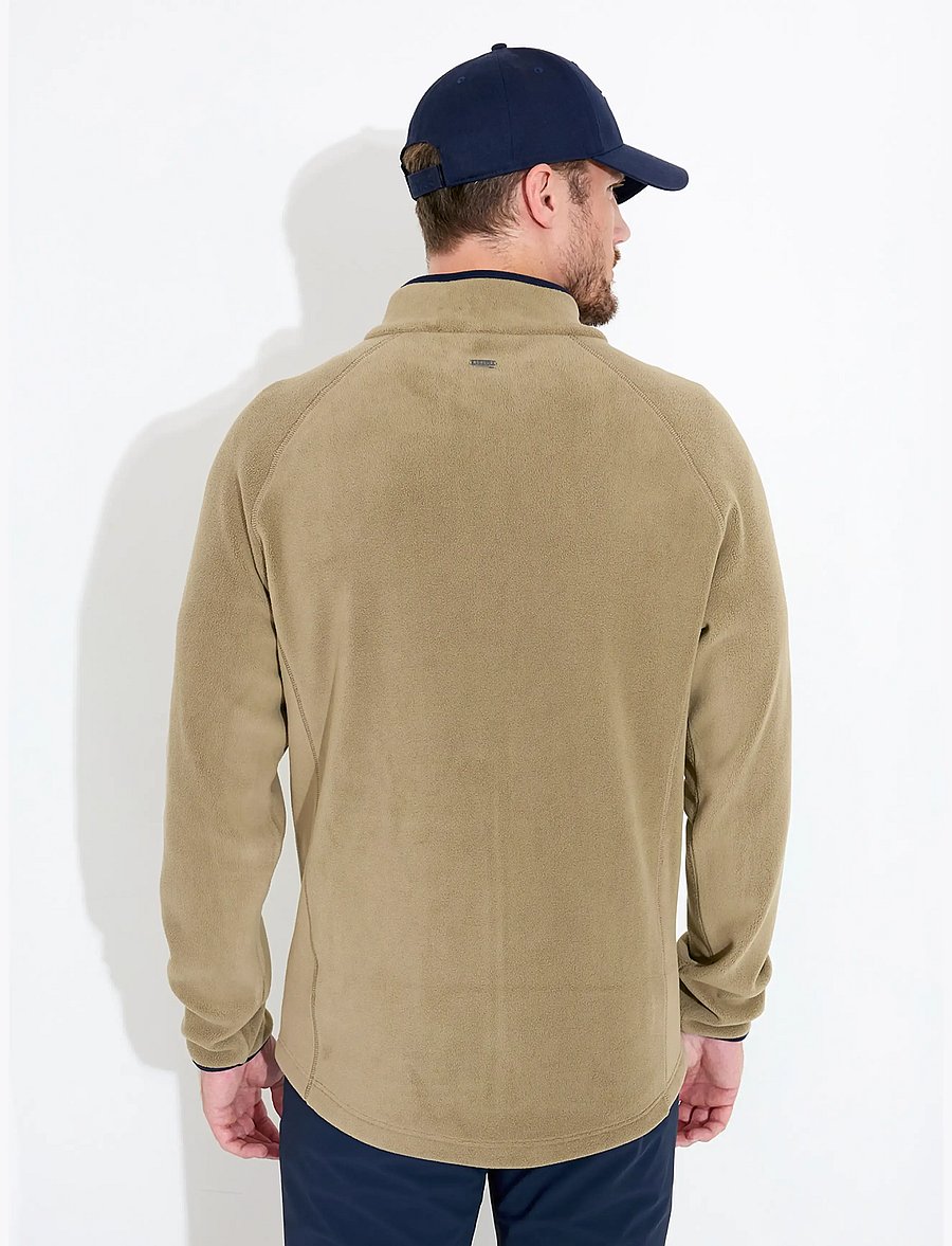 Abacus - Mens Foxhills midlayer fullzip - fleece & midlayer - taupe - 2