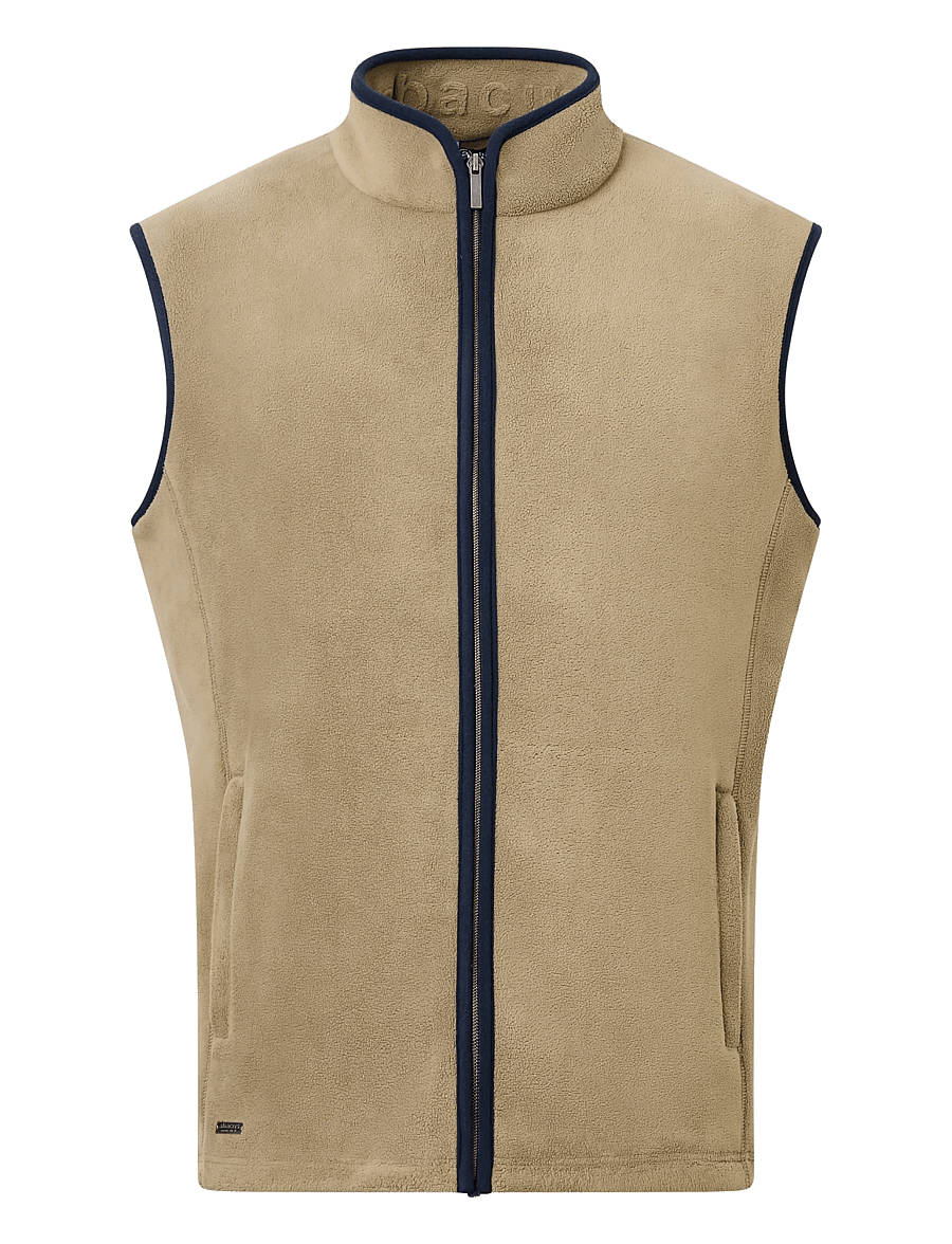 Abacus - Mens Foxhills midlayer bodywarmer - veste - taupe - 1
