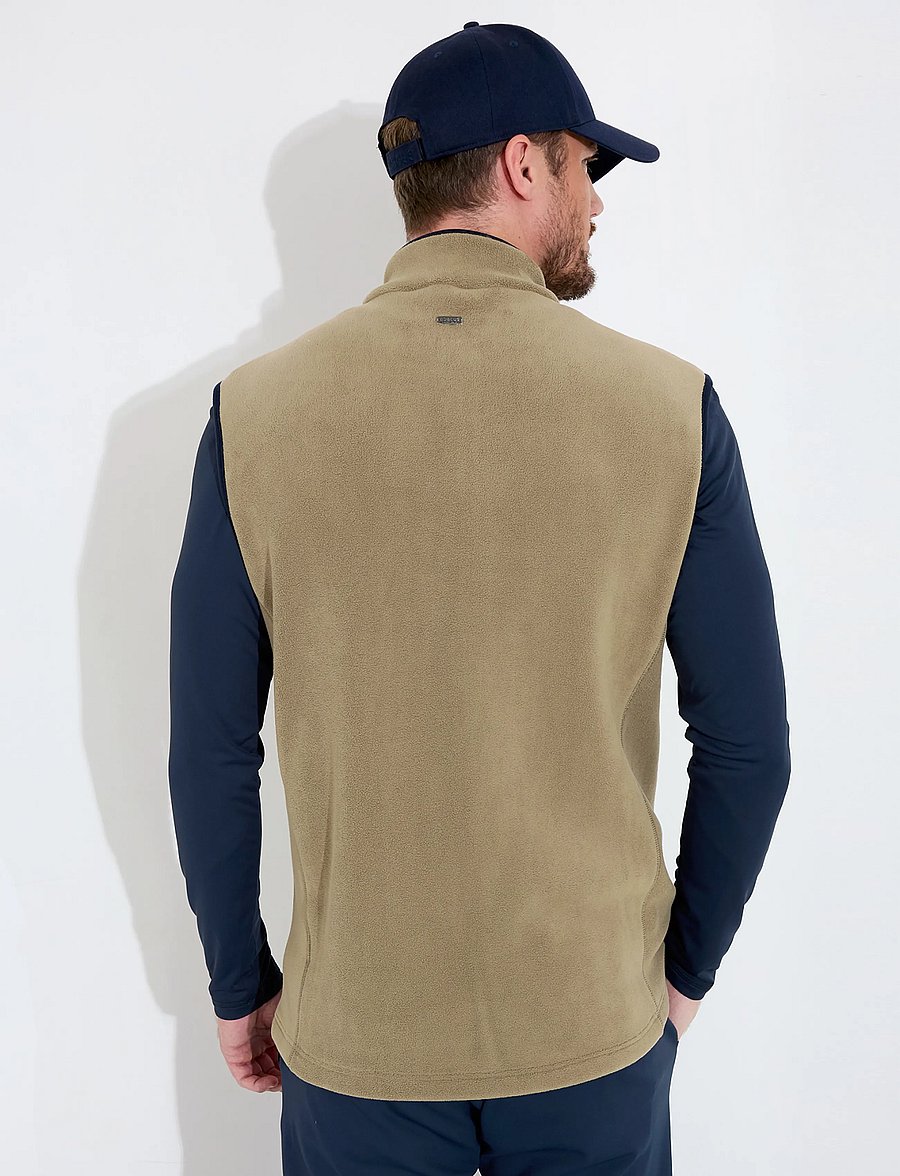 Abacus - Mens Foxhills midlayer bodywarmer - veste - taupe - 2