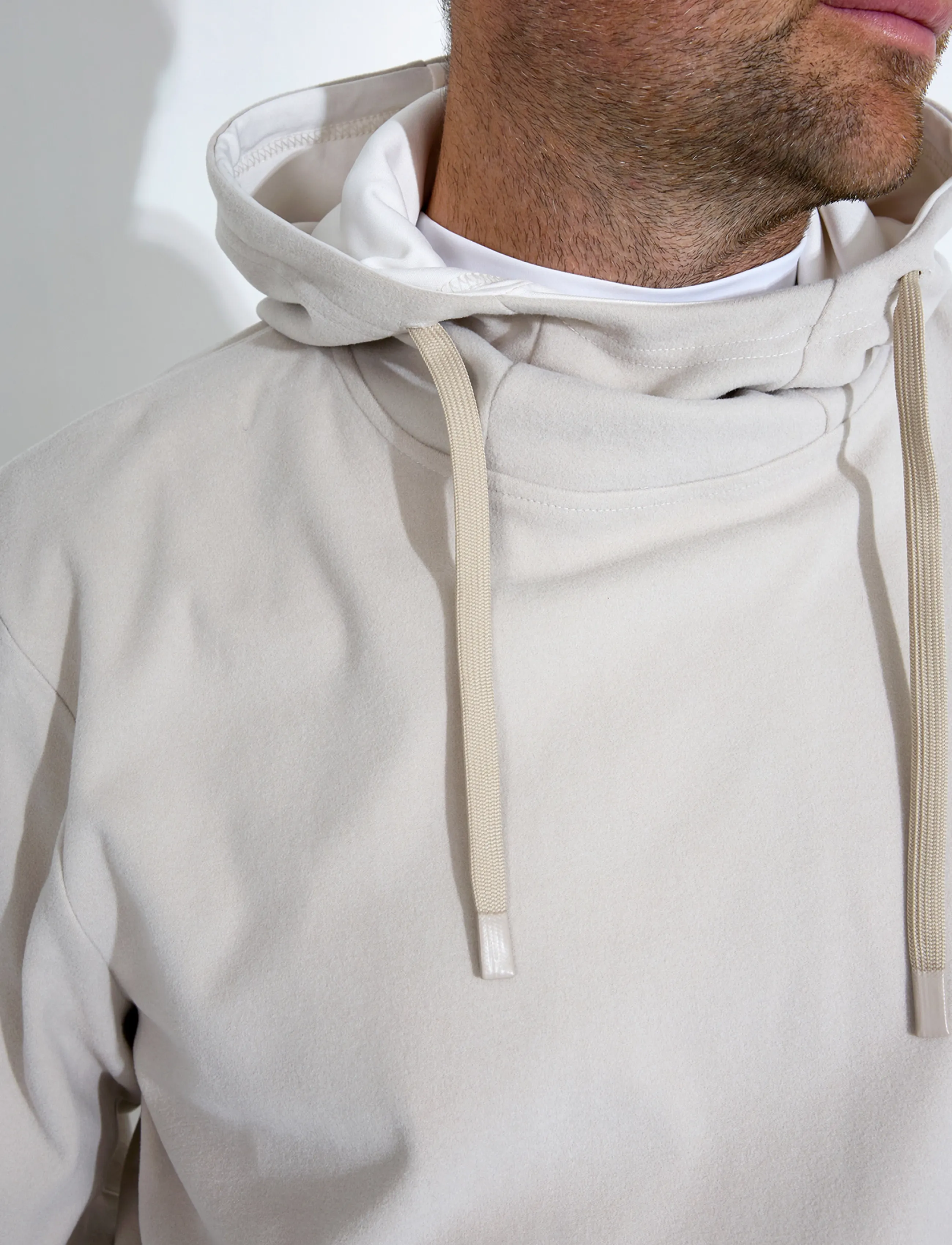 Abacus - Mens Banff hoodie - kapuutsiga dressipluusid - clam - 4
