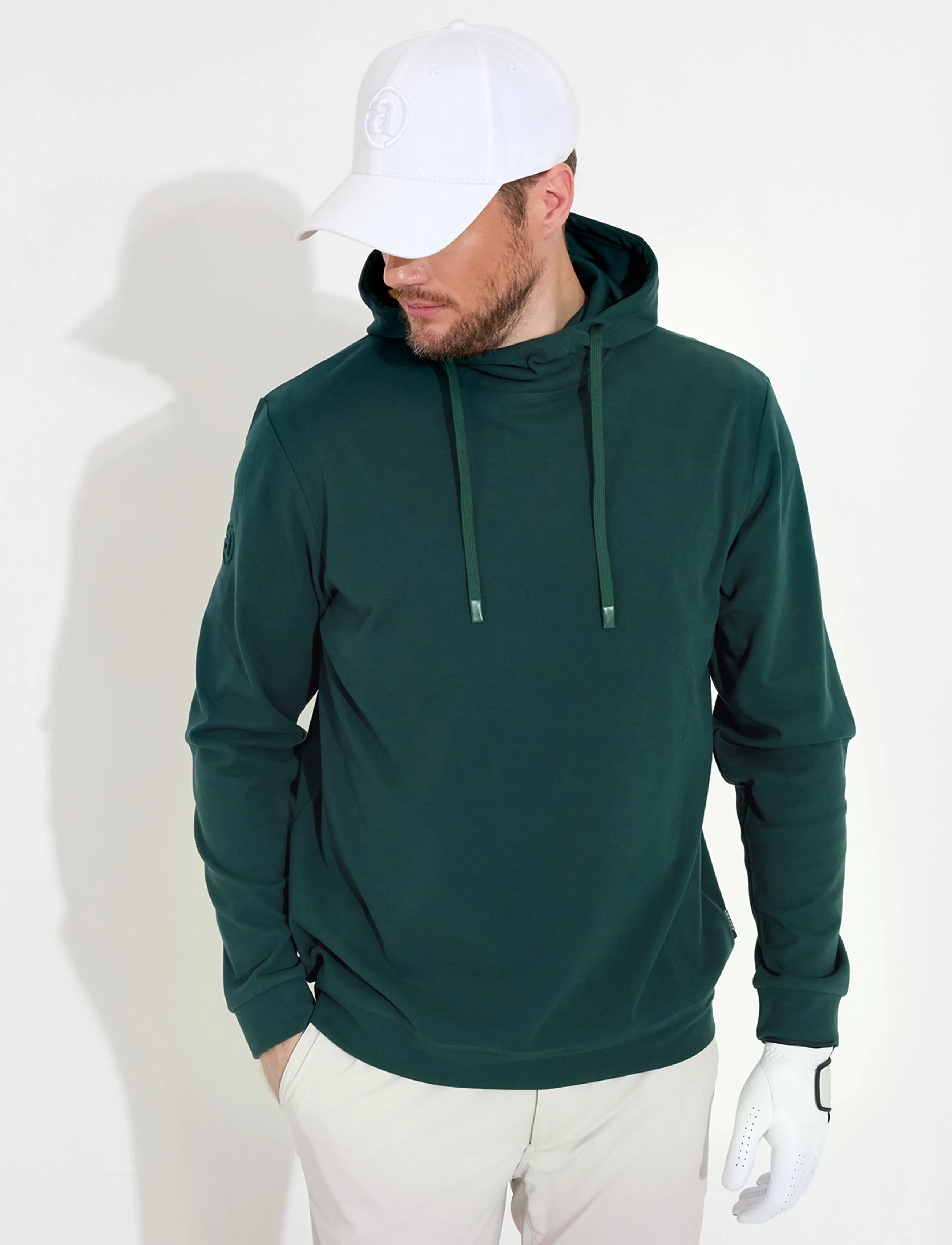 Abacus Mens Banff hoodie - Hoodies - COURSE GREEN / green